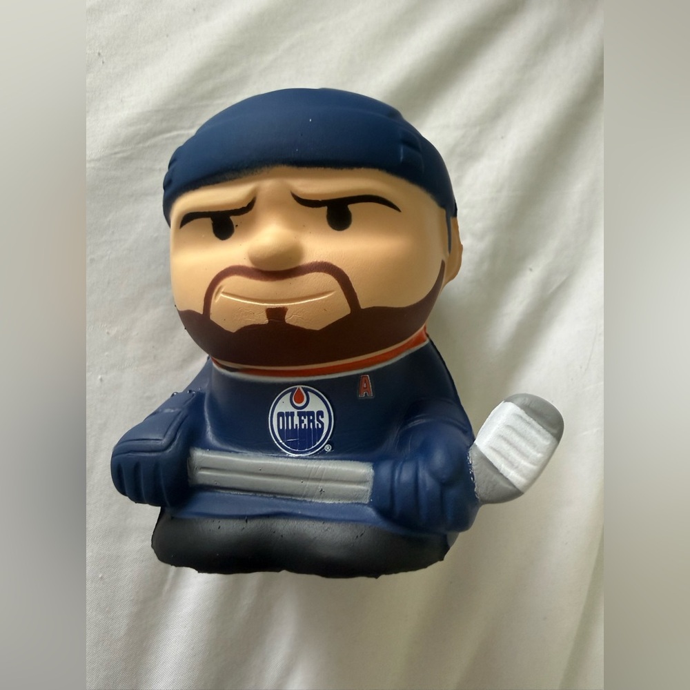 NHL Hockey Edmonton Oilers Leon Draisaitl Large Sqeezemate